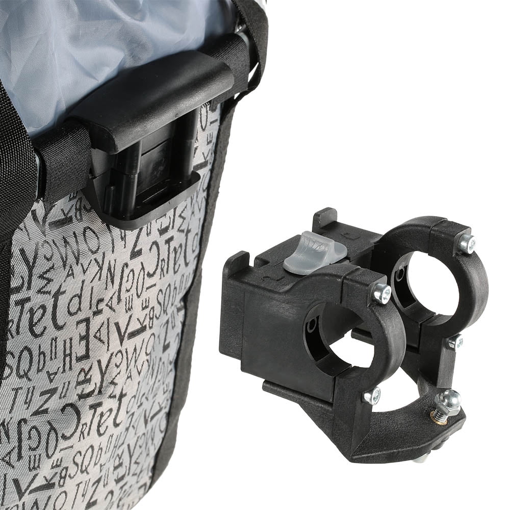 Alloy Bike Detachable Basket  Front Pet Carrier  Front Bag Aluminum Alloy Frame Pet Basket