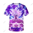 thumbnail image 1 of Camiseta con estampado 3d de Dragon Ball Z Goku para niños, camiseta informal de moda de verano para niños y niñas, Unisex, 100 zhangyuxiang CONDUJO, 1 of 2