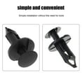 thumbnail image 4 of OUNONA Accessoires pour Quatre Roues 20 Pcs Clips de Retenue Noirs pour Amateurs de Bricolage Protection Garde-Boue, 4 of 8