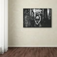thumbnail image 3 of Bagasphotowork 'Black And White Mood In The Forest' Canvas Art, 3 of 3