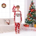 thumbnail image 5 of Zwiiyzr Family Matching Sets Christmas Jammies Christmas Plaid Printed Blouse Tops+Pants Family Matching Pajamas Set 2025 White, 5 of 6