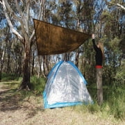 Gale Pacific Coolaro 10' WALNUT SHADE SAIL 450809