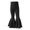Black, variant on GYRATEDREAM Toddler Baby Girl Flare Pants Solid Color Cotton Bottoms Trousers Kids Ruffled Wide Leggings