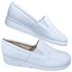 thumbnail image 3 of Zapatos De Enfermera Blancos De Piel Para Mujer Ideal Para Guarderias Clinico Restaurantes y Hoteles, 3 of 6