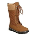 thumbnail image 1 of New Women Refresh Polar-01 Mixed Media Mid-Calf Quilted Lace Up Winter Boot, 1 of 6