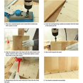 thumbnail image 2 of Herramienta de centrado de pasadores Alineación de madera de pasadores 6/8/10/12 mm para accesorios de perforación Muebles sólidos 8 piezas, 2 of 5