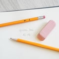 thumbnail image 6 of BAZIC Pencil #2 HB Pencils, Latex Free Eraser, Wood Free Yellow Unsharpened (12/Pack), 4-Packs, 6 of 7