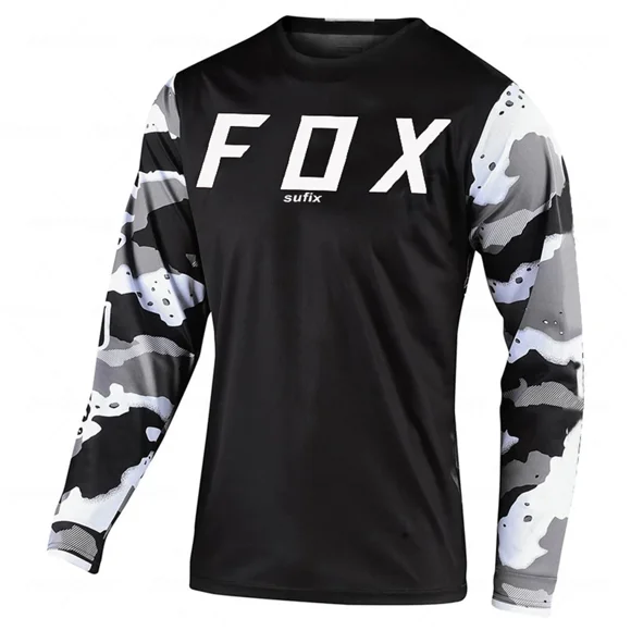 New Road  bike Jerseys Motocross Shirt Men Mountain Bike Mtb Long Sleeve Racing Cycling MTB Jersey guichen