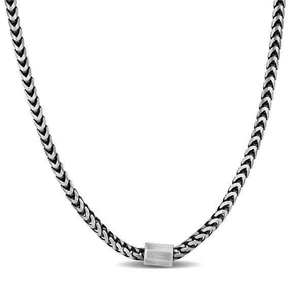 Everly Unisex Sterling Silver Necklace