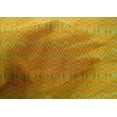 thumbnail image 4 of oneOone Cotton Silk Fabric Ethnic Geometric Flame Stitch Print Sewing Fabric BTY 42 Inch Wide, 4 of 4