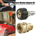 thumbnail image 2 of M22 Quick Release Connector to 1/4 Adapter Pressure Washer Coupling 14mm Fitting, 2 of 7