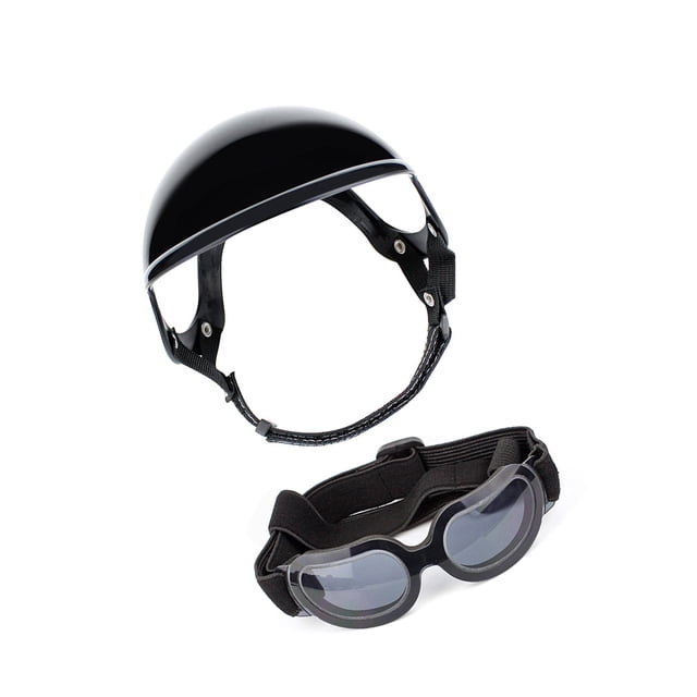 Casco para perros Methold gafas para gatos equipo de protección multicolor