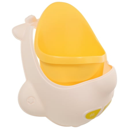 OUNONA  Urinal Potty Training Toilet Seat Toddler for Boys Baby Yellow