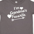thumbnail image 4 of Inktastic I'm Grandma's Favorite with Arrow and Hearts Boys or Girls Toddler T-Shirt, 4 of 5