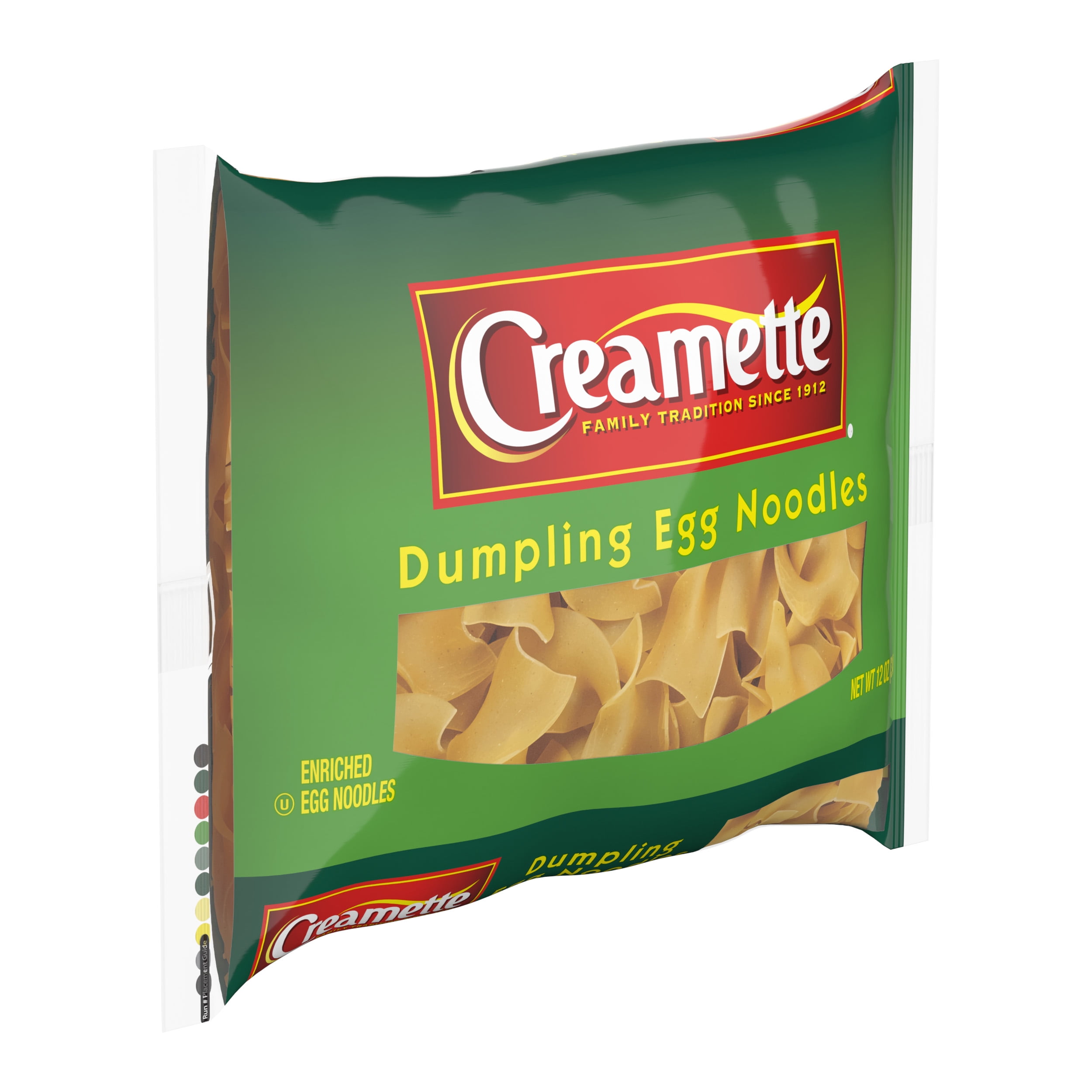 Creamette Dumpling Egg Noodle Pasta, 12-Pack (12 oz Each) – Thick, Hearty Egg Noodles for Soups, Stroganoff & Casseroles