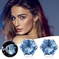 thumbnail image 3 of Ganfancp Moda Azul Circonio Bohemio Vintage Tallada Agua Gota Borla Pendientes Ofertas Flash 1 Par de Pendientes, 3 of 7