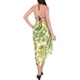 thumbnail image 3 of HAPPY BAY Women's Beach Wrap Bikini Swimwear Swim Cover up Summer Wraps Beachwear Sarong Coverups Skirts for Women One Size Shamrock Pear, Allover, 3 of 4