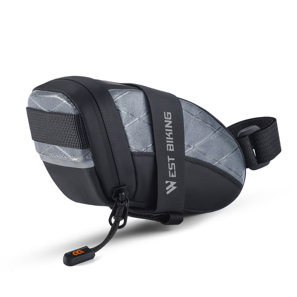 Bolsa para tubo de sillín de bicicleta Bolsa impermeable para debajo del asiento de la bicicleta