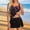 a10_Black, variant on Womens Tankini American Flag Underwire Blue 2 Piece Padded Swimsuit for Women