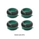 thumbnail image 3 of Wosthever Almohadillas antivibración universales, alfombra gruesa para lavadora, alfombrilla para suelo, extraíble, estable, a prueba Suministros de limpieza para el hogar Verde/4 piezas, 3 of 6