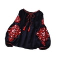 thumbnail image 4 of Blusa bordada bohemia para mujer Strade Fareast Limited, 4 of 8