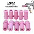 thumbnail image 3 of 10pcs 45/5/6/7mm Ceramic Sandblaster Nozzle Tips Sand Blaster Accessories Pink -Ceramic -Nozzles -Sandblasting Tool, 3 of 5