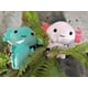 thumbnail image 3 of Cute Axolotl Pulsh Stuffed Animal,soft Axolotl Plushie Doll, Axolotl Plushie Toy Gift For Kids Toddlers Grils Boys Children Green Axolotl 7.9 Inch, 3 of 5