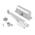 thumbnail image 1 of HURRISE Door Controls Commercial Door Closer, in Aluminum with Backcheck Two Independent Valves Control Sweep For Residential Commercial Use,60-80KG, 1 of 8