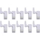 thumbnail image 2 of Paquete de 10 luces LED con sensor para bisagras de armarios de cocina, armarios, guardarropas, color blanco (blanco, 10 unidades), 2 of 5
