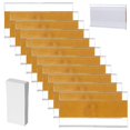 thumbnail image 1 of 60 Pcs Shelf Label Holders Drawer Labels Wire Shelf Labels Shelf Clips Basket Labels Shelf Tags For Wire Shelving, 1 of 4