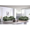 thumbnail image 2 of 2-Piece Verandah 90.6" Sofa and 112" XL Sofa both with Solid Wood Frame in Olive, 2 of 19