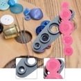 thumbnail image 4 of Elodie Button Maker Machine Covered Buttons Lightweight Practical DIY Button Craft Set Pink, 4 of 6