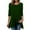Army Green, variant on Honeeladyy Spring Solid Color Long Sleeve Shirts for Women,Solid Color Round Neck Pullover Irregular Hem Loose Tunic Tops for Work Vacation Gift Blue XXXL