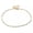 Green, variant on Stainless Steel Chain Anklets Bracelet Enamel Blue Red Green Gold 9" 2Mm P279