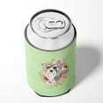 thumbnail image 4 of Carolines Treasures Schnauzer Design1 Green Flowers Can or Bottle Hugger Can Hugger multicolor, 4 of 5
