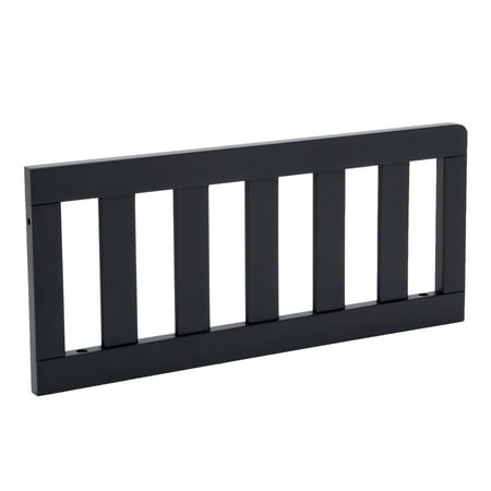 Delta Children Toddler Guardrail #0094, Greenguard Gold Certified, Midnight Grey