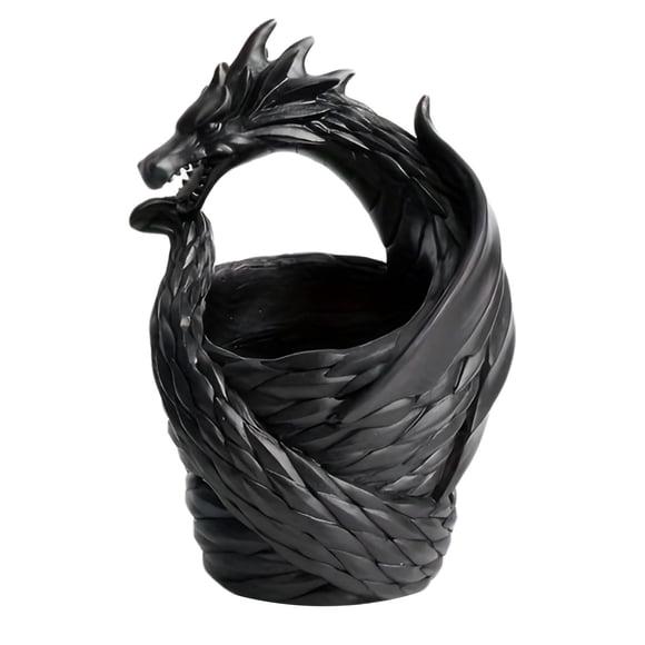 Plant Pots Planters Pots Innovative Dragon Themed Planter Synthetic Resin Flower Pots Decorative Garden Ornament for Indoor & Outdoorsucculent Flower Pots Garden Planters Indoor Outdoor Plant Contain