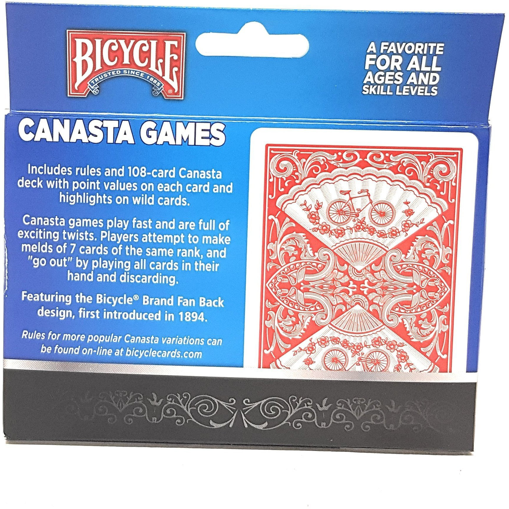 Limited Edition Bicycle 1023140 2-Pack Canasta Card Games Standard Limited Edition 