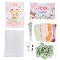thumbnail image 4 of FLAMEEN Needle Felting, Eco-friendly Wool Needle Felting Kit Wool Chemical Fiber Portable Safe For DIY, 4 of 8