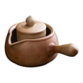 thumbnail image 3 of Luzkey Ceramic Teapot Tea Kettles Durable Loose Leaf Tea Pot Tea Maker Kettle Tea Infuser for Hotel Outdoor Kitchen Household Picnic, 3 of 8