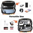 thumbnail image 6 of Toucan Waterproof Oxford Fabric Charger Case with Charger Pouch, Cable Organizer, and Cord & Cable Organizer- Digital Travel Bag- 5.9x9.44x3.14 in, 6 of 6