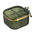 thumbnail image 4 of deevoka Seasoning Organizer Box Multifunctional 4 Compartment for Kitchen Home Sugar C, 4 of 9