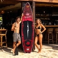 thumbnail image 6 of AISUNSS 11 ft Inflatable Stand up Paddle Board, Complete SUP Accessories, Wide Non-Slip Deck Design for Adults & Teenagers, 6 of 10