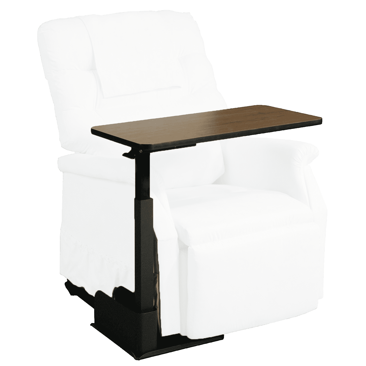 healthline recliner left side table seat lift chair left side overbed  table  walmart