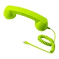 thumbnail image 3 of harper Combiné Téléphonique Rétro Ergonomique Filaire avec Microphone Haut-Parleur Type C Mobile Vert, 3 of 10