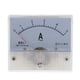 thumbnail image 1 of Clase de Precisión Del Análogo 2,5 Del Indicador Del Amperímetro Del de Corriente de 5A Macarena Medidor de panel analógico AC, 1 of 8