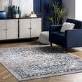 thumbnail image 2 of nuLOOM RZBD38A Persian Raylene Vintage Rug, 6` 7" x 9`, Blue, 2 of 4