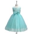 thumbnail image 1 of Vestido infantil, vestido de novia, vestido de princesa, vestido de encaje para actuación femenina, vestido de niña, 1 of 1