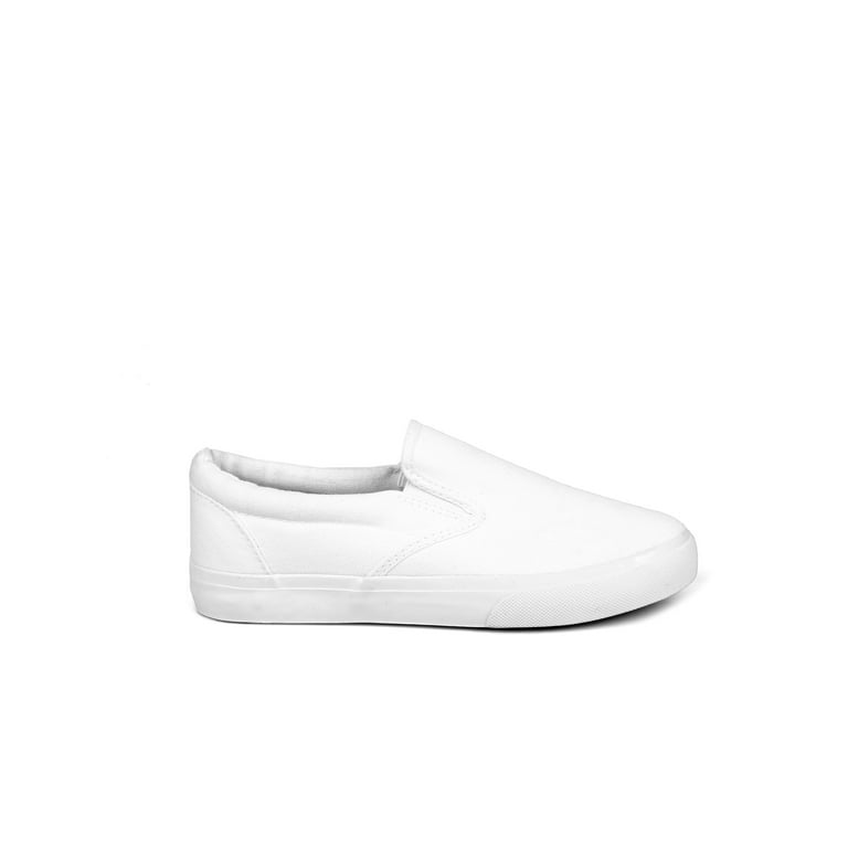 White Canvas Slip On Shoes on Sale | www.c1cu.com