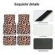 thumbnail image 4 of Fotbe Leopard Juego de 4 Tapetes para Auto con Estampado – Alfombrillas de Goma Reforzada, Diseño Antideslizante, Protección para Todo el Año – Vehículos, Autos, Camionetas y SUVs, 4 of 7